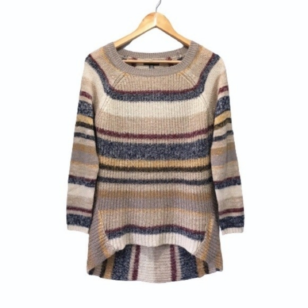 Jordache Striped Knitted Sweater